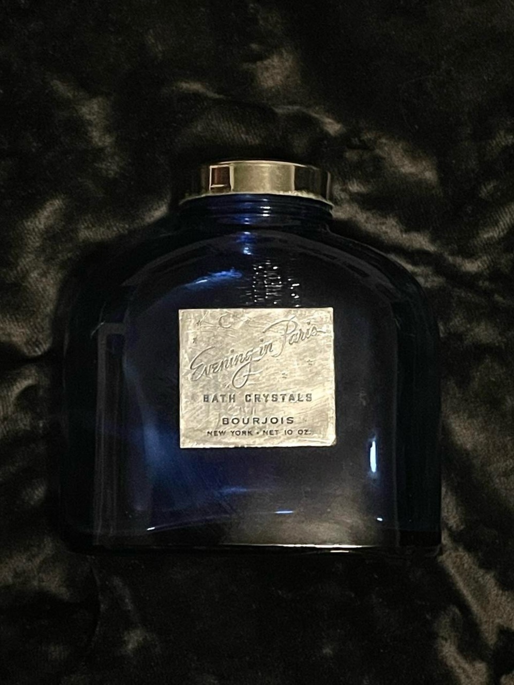 Vintage Bourjois Evening in Paris Glass Jar